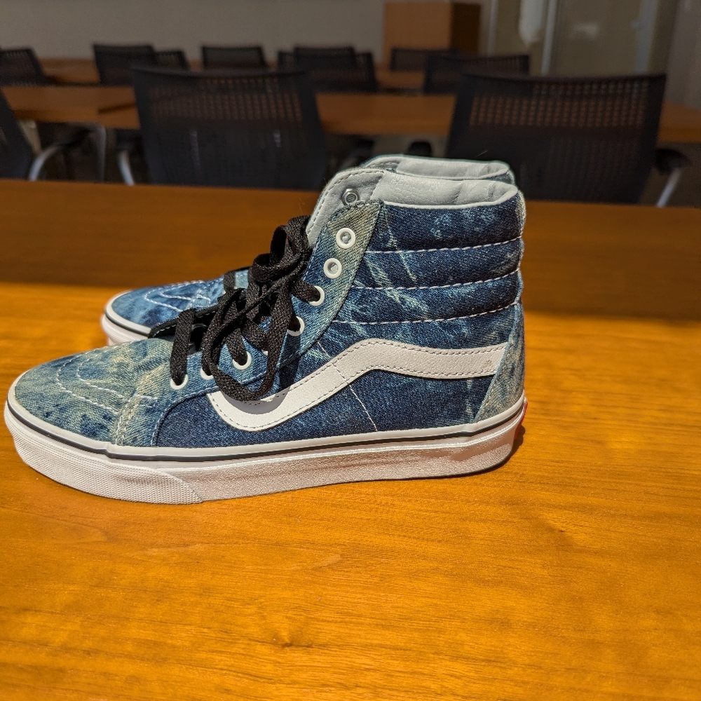 Vans SK8-Hi Reissue Denim Womens sz 7